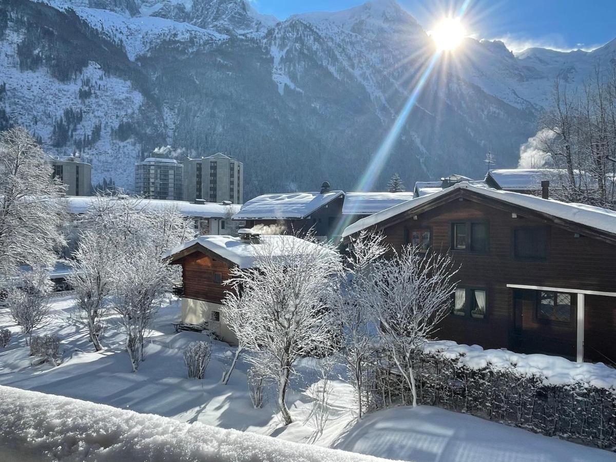 شقة شامونكس  في Apartament Z Widokiem Na Mt Blanc المظهر الخارجي الصورة