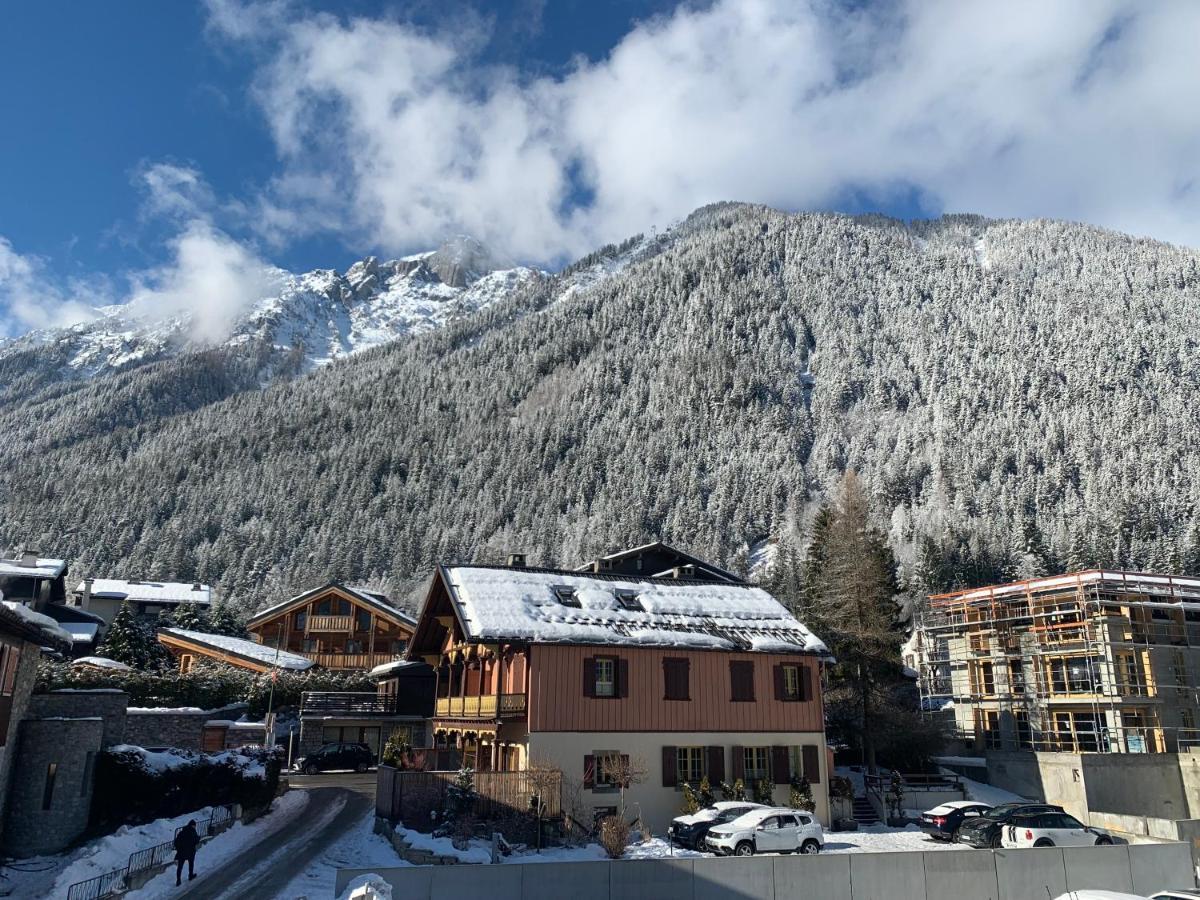 شقة شامونكس  في Apartament Z Widokiem Na Mt Blanc المظهر الخارجي الصورة